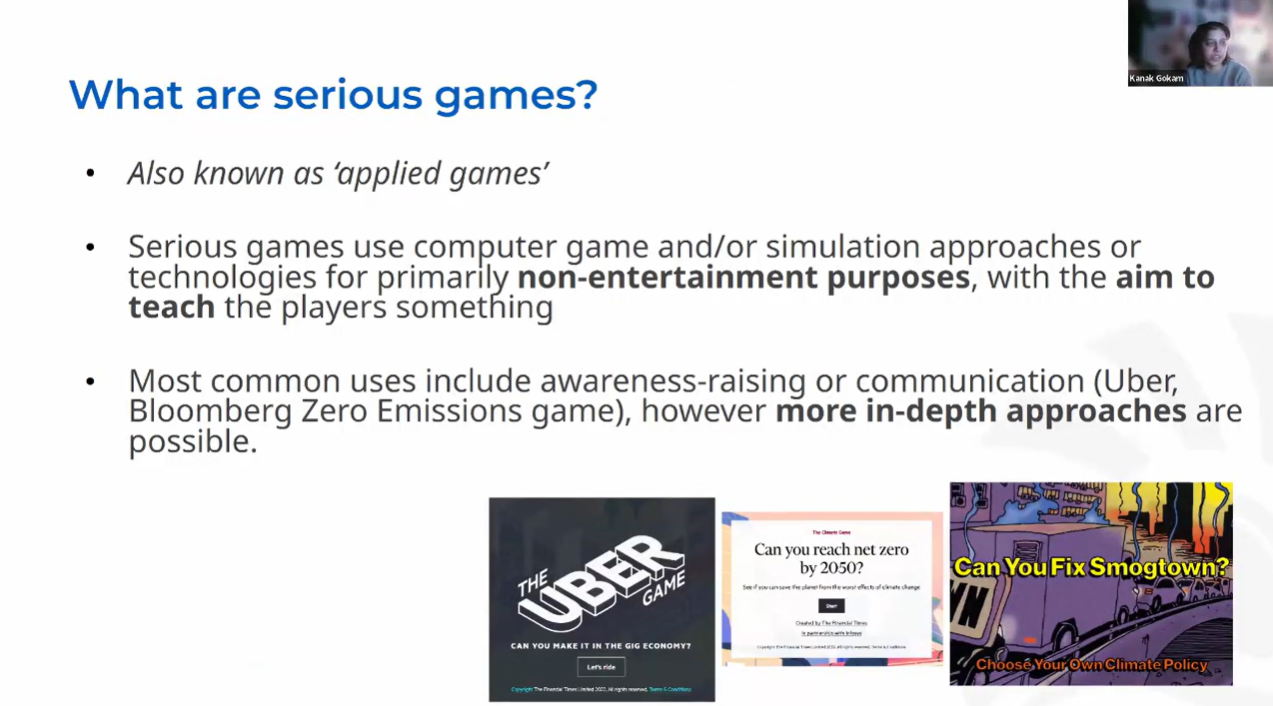 Virtual serious game for the energy transition in Southeast Asia – 100% ...